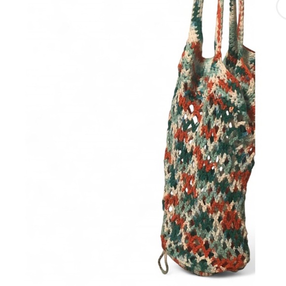 Colorful Crochet Tote Bag - Picture 3 of 6
